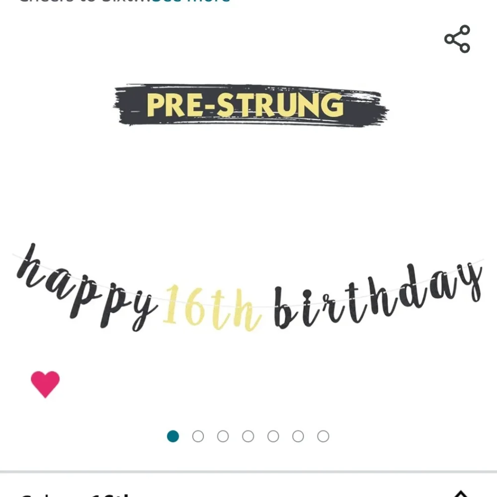 Sweet 16 Party Decorations Bundle